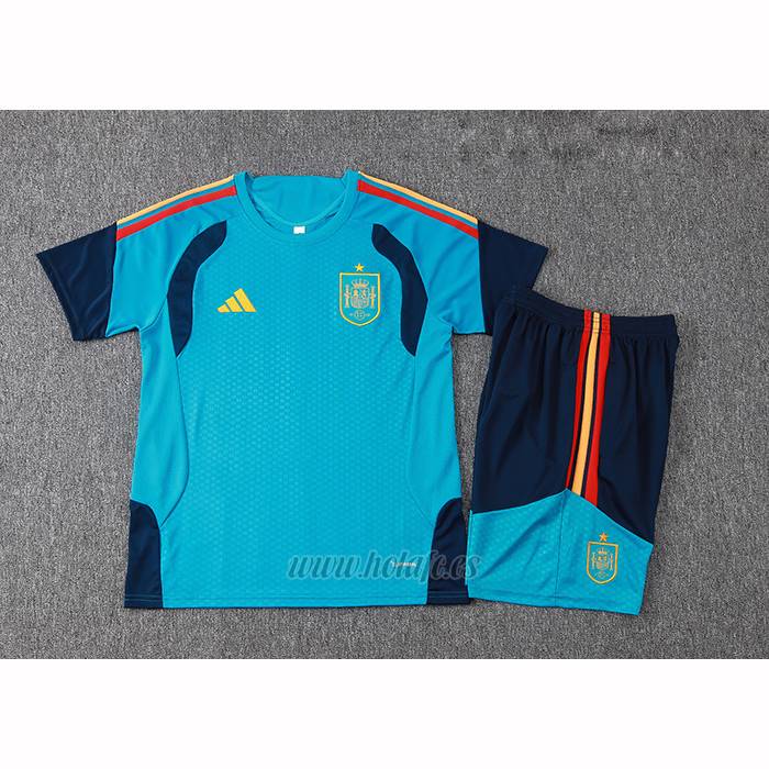 Chandal del Espana Manga Corta 2026-2027 Azul - Pantalon Corto